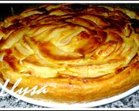 Une tarte rapide et facile à faire avec des ingrédients qu'on a généralement toujours sous la main.
