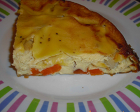 Flan de saint jacques et carottes