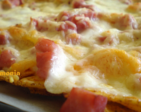 Nachos jambon-fromage