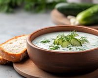 Soupe froide de concombre