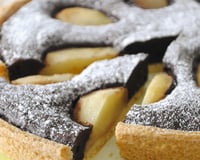 Tarte poires chocolat