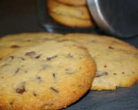 Cookies aux pépites de chocolat et beurre de cacahuète