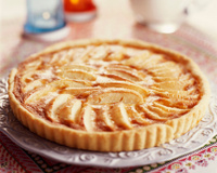 Tarte aux pommes et cannelle