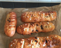 Baguette viennoise au chocolat