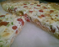 Quiche au saumon La Vache qui Rit