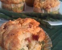 Muffins aux asperges vertes