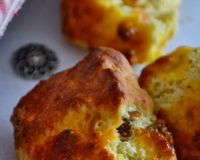 Scones aux figues et abricots secs
