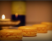 Macarons à la fleur d'oranger