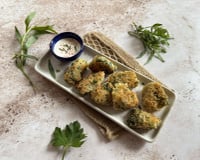 Croquettes au camembert et aux herbes
