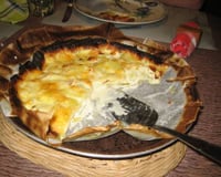 Tarte au maroilles et aux pommes de terre