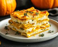 Lasagnes à la citrouille et aux champignons : une recette idéale pour l’automne testée et validée par nos lecteurs !