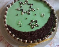 Bavarois menthe chocolat
