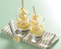 Nage de Saint-Jacques en verrines