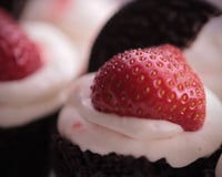 Cupcakes sans cuisson aux Oréo