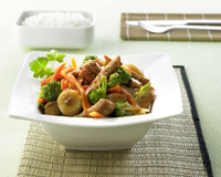 Wok de dinde aux brocolis