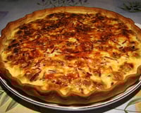 Quiche aux ravioles de Romans, poulet
