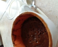 Mug cake au chocolat noir