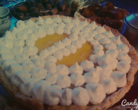 Tarte au citron meringuée à partager