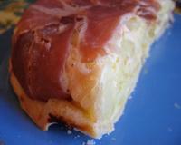 Une tarte tatin salée réconfortante, pour les soirées d'hiver.