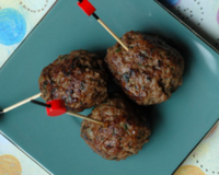 Boulettes de bœuf aux épices et aux herbes