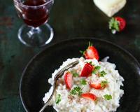Une délicieuse recette de risotto.