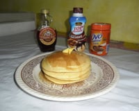 Pancakes à la fleur d'oranger