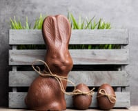Lapin de Pâques en chocolat