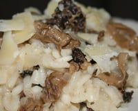 Risotto aux morilles et parmesan