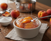 Compote de pêche et nectarine