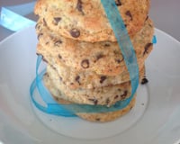 Cookies banane chocolat (sans beurre)