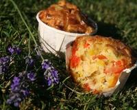 Une farandole de couleurs et de saveurs pour ces petits muffins au goût estival...