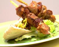Des brochettes d'agneau faciles à préparer.