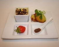 Une petite assiette ultra gourmande de saison et totalement irrésistible !
