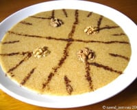 Tamina Algéroise : Gâteau de semoule au miel