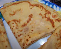Crêpes à la farine d'amarante