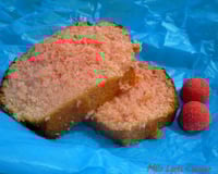 Cake aux fraises Tagada rapide