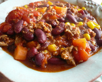 Chili con carne de chef