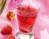 Toutes les saveurs des fraises dans un cocktail...