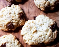 Cookie aux pépites de chocolat et flocons d'avoine