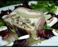 Terrine printanière au roquefort