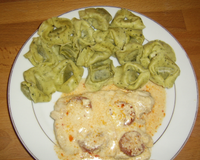 Escalopes de poulet luculus au maroilles
