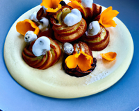 Crème de choux fleur aux moules
