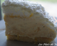 Bombe glacée à la vanille et au citron