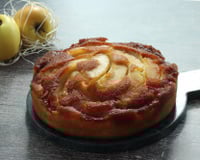 Gâteau renversé aux pommes