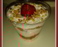 Verrine de fraise mascarpone