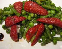 Les petits pois sont rouges