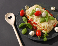 Cette recette de lasagne façon salade caprese est la nouvelle star de votre été
