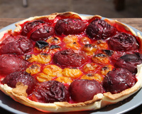 Tarte prunes / mirabelles