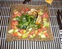 Une salade très légère et fraîche qui vous fera commencer un repas très savoureux.