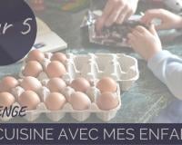 Challenge "Je cuisine avec les enfants" Jour 5 : Apprendre les bons gestes en cuisine mais avec un Chef !